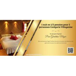 1 Nacht mit Halbpension für 2 Personen Kategorie « Paysanne »