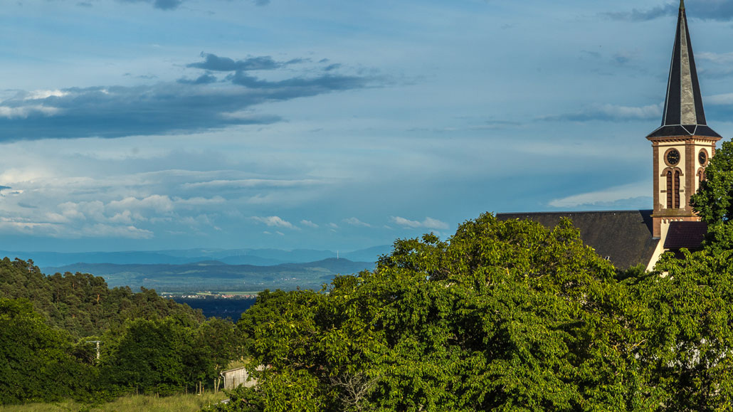 Vue panoramique à Thannenkirch